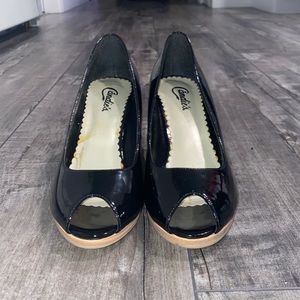 Black heels
